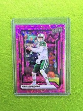 SAM DARNOLD PINK DISCO PRIZM CARD JERSEY #14 JETS SP #/50 SSP  2019 National VIP