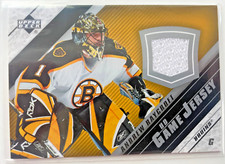 2005-06 Upper Deck UD Game Jersey Andrew Raycroft #J2-AR Bosten Bruins NHL Card