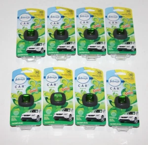 LOT (8) FEBREZE CAR ORIGINAL GAIN SCENT VENT CLIP AIR FRESHENER ODOR ELIMINATOR - Picture 1 of 1