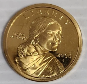 Moneta Stati Uniti Dollaro Sacagawea 2006S Mint in condizioni "brillanti non circolate" - Foto 1 di 6