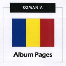 Romania - CD-Rom Stamp Album 1858-2020 Album Pages Classic Stamps Illustrated