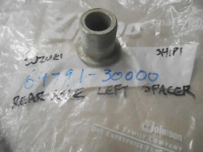 Espaciador de eje trasero izquierdo NOS compatible con: Suzuki DS250 TS250 TS400 64791-30000 cantidad 1 Foto 1 de 2