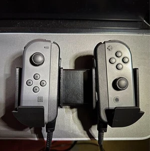 Nintendo Switch Kiosk Joy-Con Brackets (Pair) – 3-D Printed + Security Screws - Picture 1 of 6