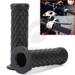 Empuñaduras de goma de gel para motocicleta 7/8′′ (22 mm) negras para Yamaha Suzuki Kawasai EE. UU. - Imagen 1 de 11