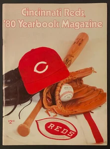 1980 Cincinnati Reds MLB Baseball Yearbook Season Year Book Vintage  - Picture 1 of 5