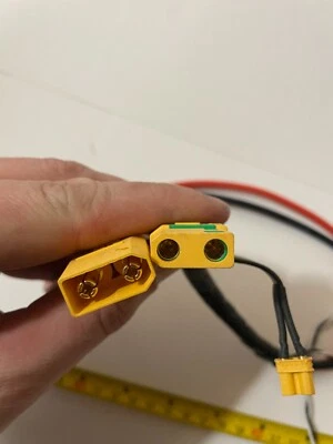 XT90 S Anti Spark Female to XT90 Male Plug Extension Cable - Image 1 of 4