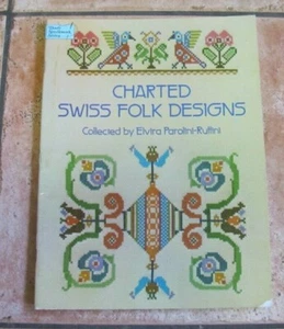 LIBROS DOVER TRAZADOS DISEÑOS POPULARES SUIZOS 32p. 1978 - Imagen 1 de 4