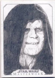 2015 Star Wars Masterwork Sketch Card Ragland Emperor - Picture 1 of 1
