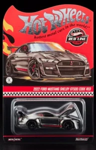 2024 Hot Wheels RLC Exclusive 2022 Ford Mustang Shelby GT500 Code Red - Picture 1 of 2