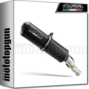 full system exhaust black gpr for royal enfield himalayan 410 2021 21 2022 22 - Picture 1 of 3