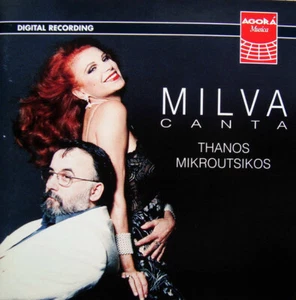 Milva-Thanos Mikroutsikos Milva Canta Thanos Mikroutsikos CD 1998 - Picture 1 of 1