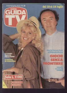NUOVA GUIDA TV MONDADORI 28/1992 MARIA TERESA RUTA ETTORE ANDENNA PROGRAMMI TV - Picture 1 of 1