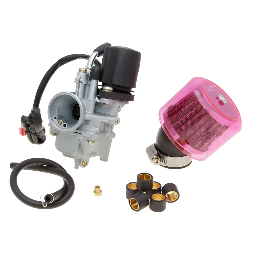 101 Octane Vergaser Kit 12mm Ungedrosselt für ATU Explorer Race GT PGO big Max - Bild 1 von 4