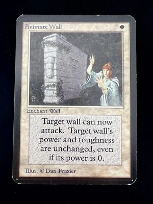 Animate Wall - MTG Limited Edition Alpha 1993 - Image 1 of 3
