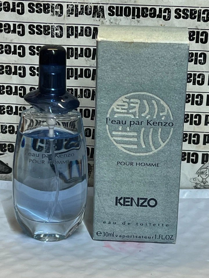 KENZO L'EAU PAR KENZO EAU DE TOILETTE SPARY FOR MEN-1.0 OZ/30 ML IN BOX-VINTAGE - Image 1 of 1