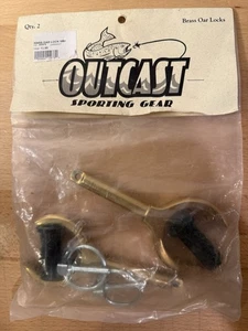 Cerraduras de remo de latón Outcast Sporting Gear se adaptan a ejes de remo de 1 3/8 nuevas en paquete - Imagen 1 de 6