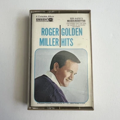 Vintage Cassette Tape Roger Miller Golden Hits Classic Country Music Foto 1 de 4