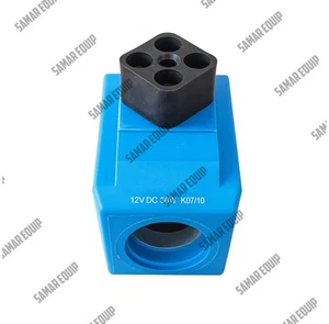 JCB PARTS - SOLENOID COIL 3 PIN (PART NO- 25/103001) - Picture 1 of 3