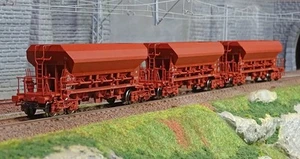 Ree modeles WB800 Set de 3 wagons trémie F70 Eads, SNCF, ep. IV - Picture 1 of 4