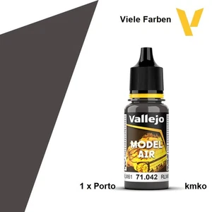 Vallejo Model Air NEUE FORMEL MA 042 71.042 Dark Brown RLM 618017 18ml - Bild 1 von 1