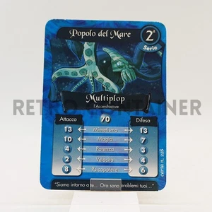 GORMITI Vintage Battle Cards - Card 2 Seconda Serie - 228 Multiplop - Picture 1 of 1