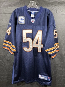 Reebok On Field Brian Urlacher Stitched Jersey Sz 52 - Picture 1 of 10