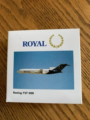 Herpa Royal Boeing 727-200  1/500 503037 - Image 1 of 3