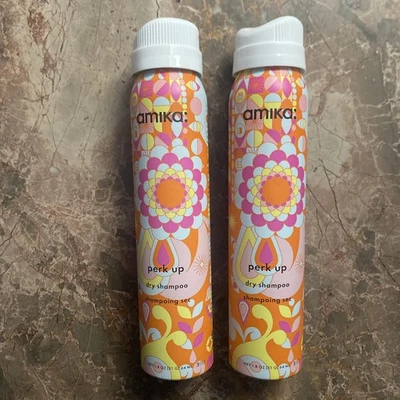 2 Pack AMIKA PERK UP DRY SHAMPOO 1.8 oz TRAVEL SIZE Fast Free Shipping - Image 1 of 3