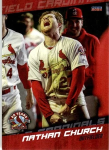 2024 Nathan Church MiLB Minor League Rookie Springfield Cardinals - Picture 1 of 2