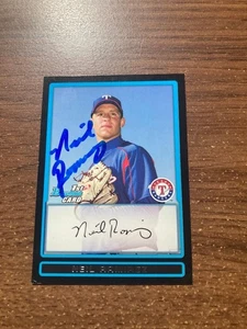 Autograph Signed Autographed Neil Ramirez Rangers - Picture 1 of 1