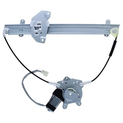Regulador de ventana eléctrica con motor para Mitsubishi Mirage 1997-02 delantero derecho 741-939 Foto 1 de 4