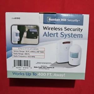Bunker Hill Security Wireless 400 ft. Driveway Alert System Item 69590 - Picture 1 of 5