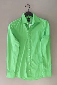 ✅ Olymp camicetta per uomo taglia Hemdgröße 38, S, 48 verde di cotone ✅ - Foto 1 di 8