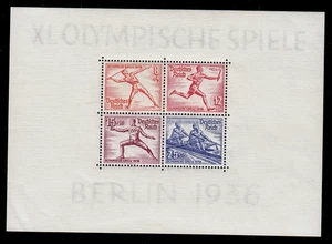 Deutsches Reich Block 6 **, Olympiade Sommer 1936, postfrisch - Bild 1 von 2