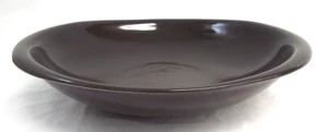Vintage Iroquois Casual China Russel Wright Gumbo Soup Salad Bowl Charcoal Gray - Picture 1 of 7
