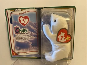 Chilly The Polar Bear McDonald Legends TY Beanie Baby 2000 in Original Package - Picture 1 of 2