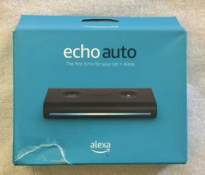 Amazon Echo Auto Manos Libres Vehículo Inteligente Coche Altavoz Asistente Alexa Nuevo Sellado - Imagen 1 de 4