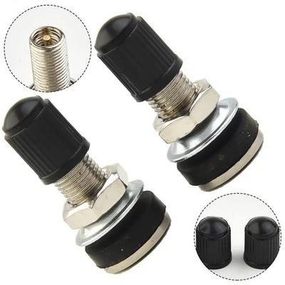 Brand New Zinc Alloy Tyre Valves for Motorcycles Scooters Bikes and Quads - Image 1 of 4