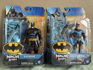 NINJA STRIKE BATMAN NIGHTWING DC DARKKNIGHT LOT SPIN MASTER COMICS ACTION FIGURE - Bild 1 von 9