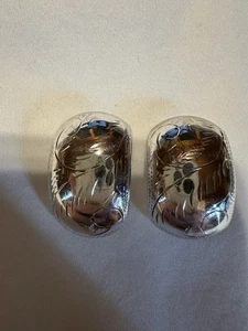 Sterling Oblong Clip On Earrings - Picture 1 of 5