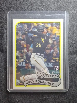 2024 Topps Series 1 - 1989 Topps Baseball Endy Rodriguez #89B-79 (RC) - Image 1 of 2