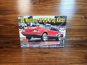 Revell 1/25 Scale 1990 Ford Mustang LX 5.0 Drag Racer Sealed Model Kit - Picture 1 of 2