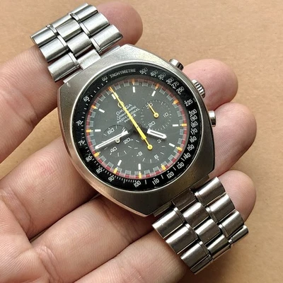 Omega 42mm Speedmaster Mark II Racing Dial Chrono Watch Ref: 145.014 - Image 1 of 4