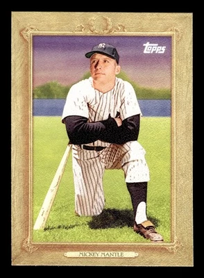 2010 Topps #TR28 Mickey Mantle Turkey Red - Image 1 of 2