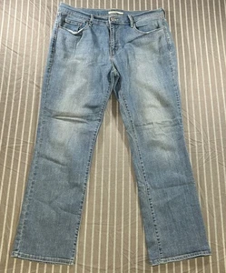 Levi's Women's 505 Straight Leg Jeans Blue Denim Size 14 - Picture 1 of 5