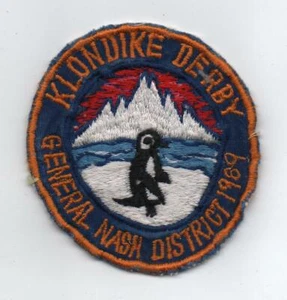 1969 Klondike Derby Gen. Nash Dist., (Cradle of Liberty Council) Patch, Used - Picture 1 of 1