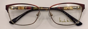 Nicole Miller Eyewear Eyeglasses Frames EVERGREEN C02 52-17-135 - Picture 1 of 6