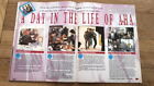 A-HA 'a day in the life' 3 page ARTICLE / clipping