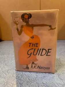 RK NARAYAN The Guide HB Methuen 1958 UK 1st Beautiful Cover of Dancer - Imagen 1 de 7
