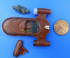 West End Games LANDSPEEDER vtg Star Wars Gaming Miniatures 3 Pieces DRIVER - Picture 1 of 2